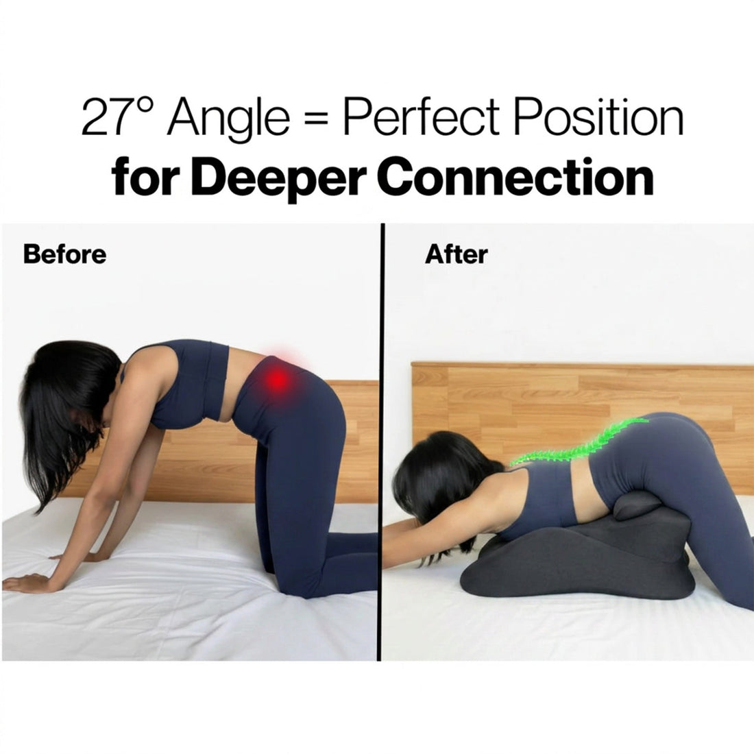 Intimacy Support Pillow Comfort for Every Position