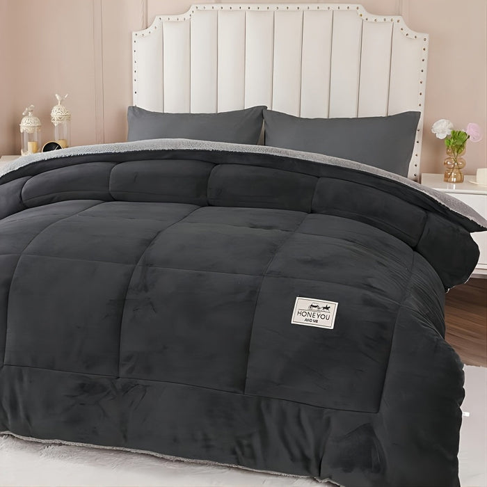 Extra Thick Fluffy Winter Comforter
