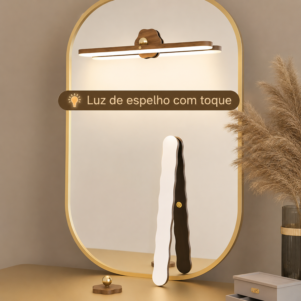 Magnetic LED Night Light Bar with Touch Control — Dulune