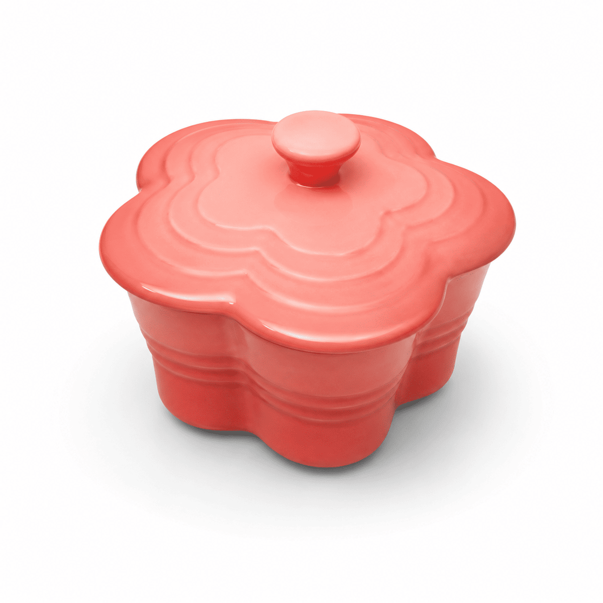 Plum Blossom Ceramic Bowl with Lid — Dulune