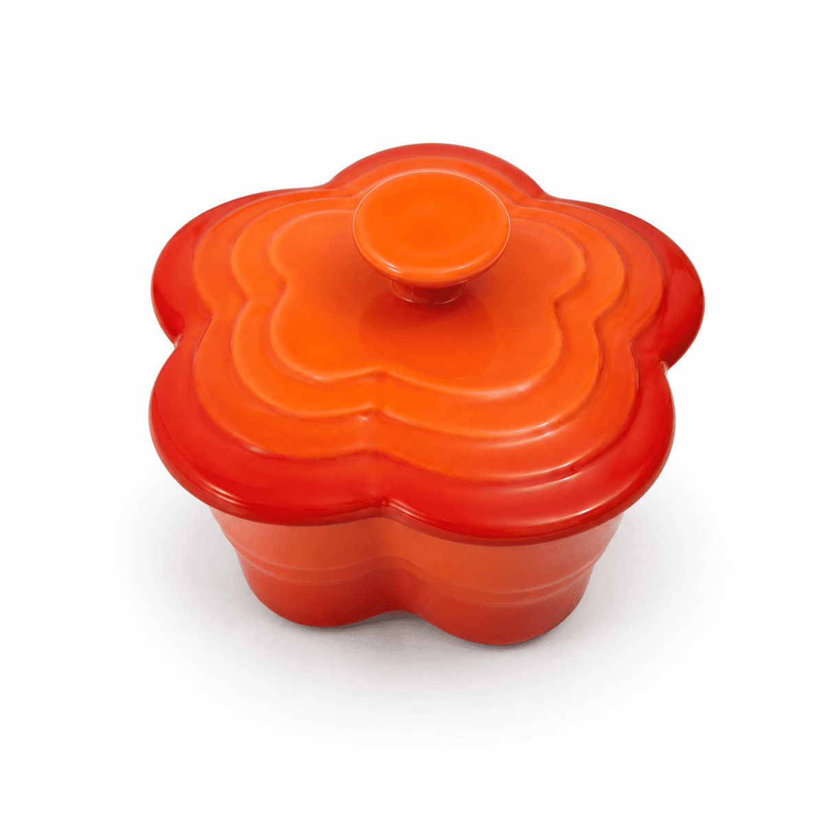 Plum Blossom Ceramic Bowl with Lid — Dulune