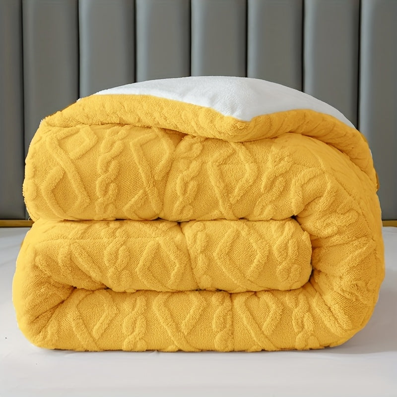 Quilted Jacquard Taffeta Comforter — Dulune