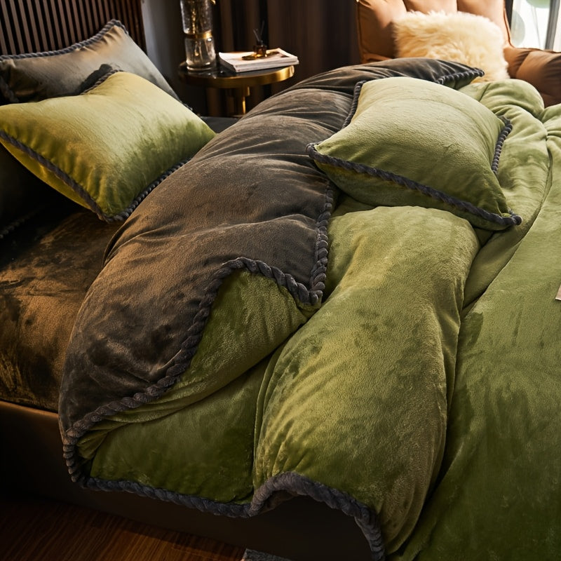 Reversible Double-Sided Duvet Cover — Dulune