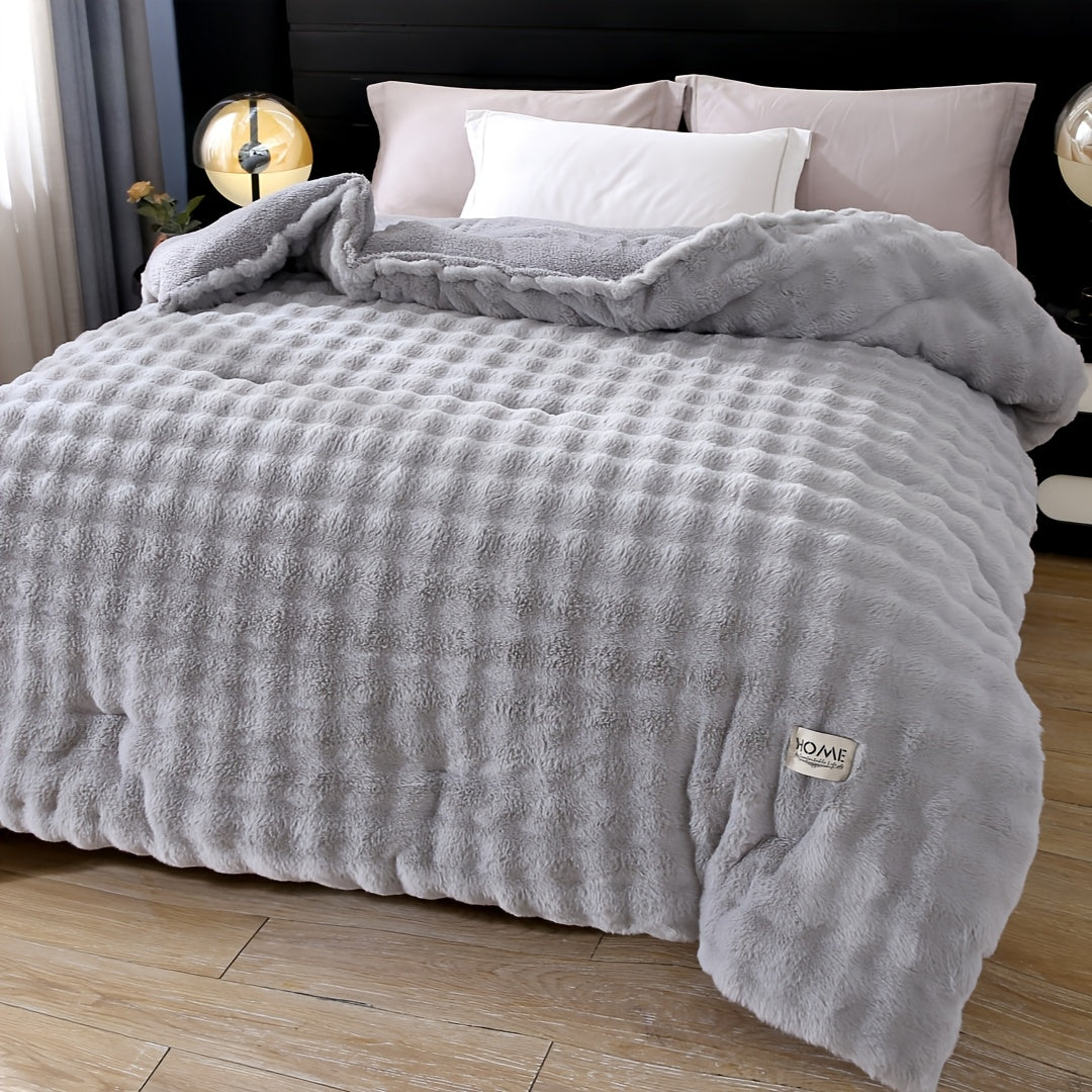 Warm Double-Sided Fleece Comforter — Dulune