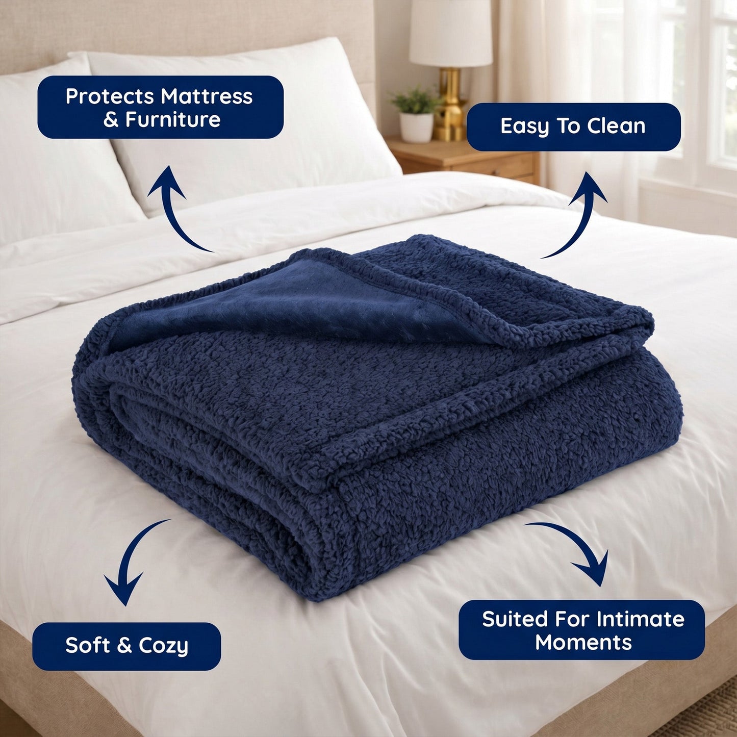 Waterproof Intimacy Blanket for Unmatched Comfort and Protection - Buy 1 Get 1 Free