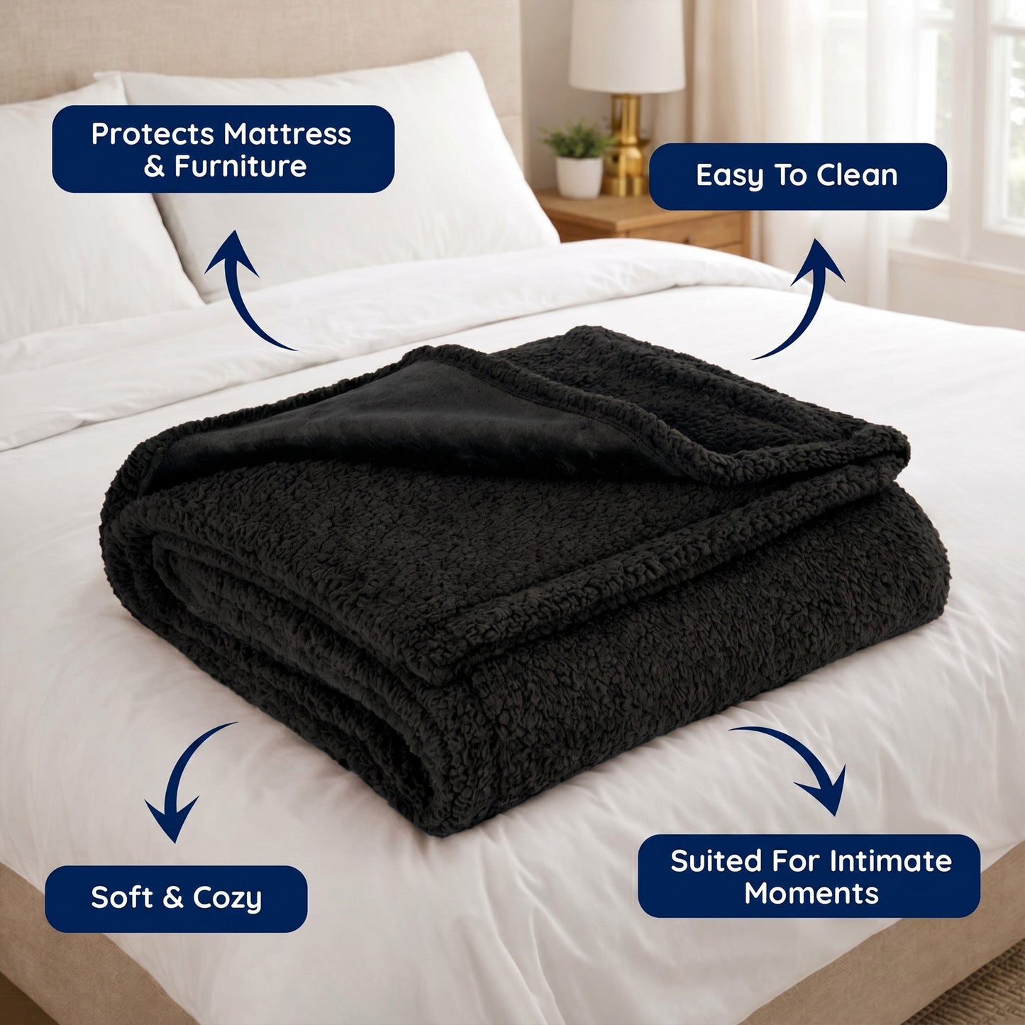 Waterproof Intimacy Blanket for Unmatched Comfort and Protection - Buy 1 Get 1 Free