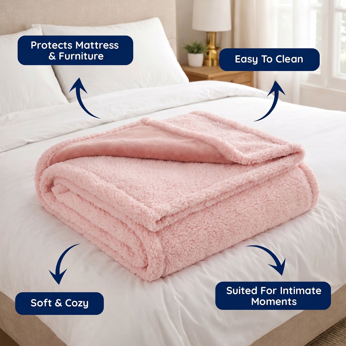 Waterproof Intimacy Blanket for Unmatched Comfort and Protection - Buy 1 Get 1 Free