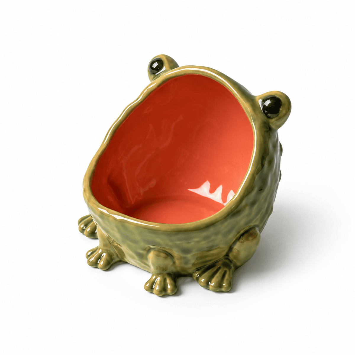 Ceramic Frog Decorative Bowl — Dulune