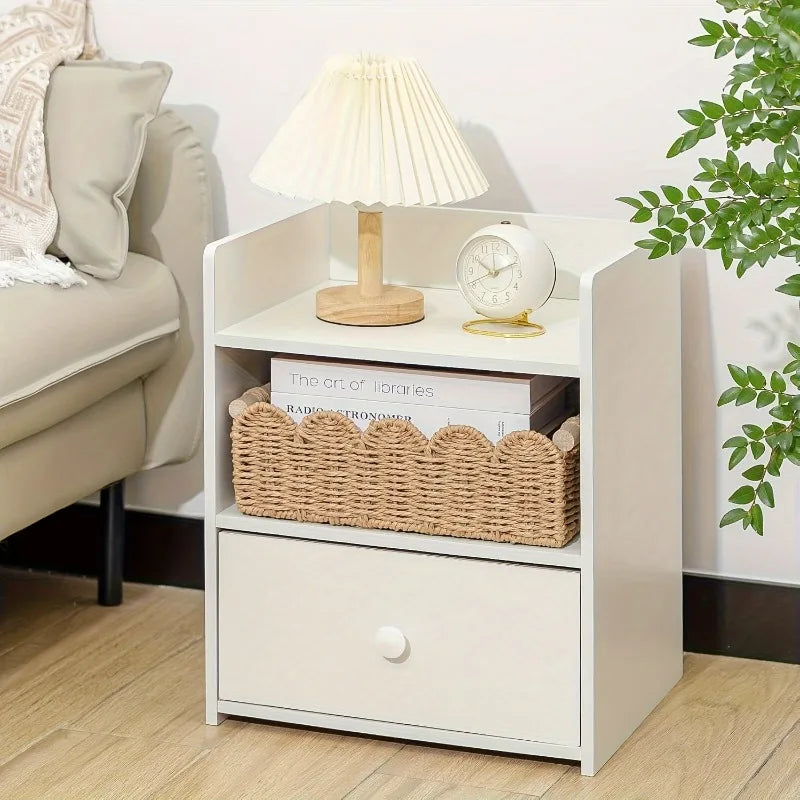 Decorative Scalloped Rope Basket with Wooden Handles — Dulune