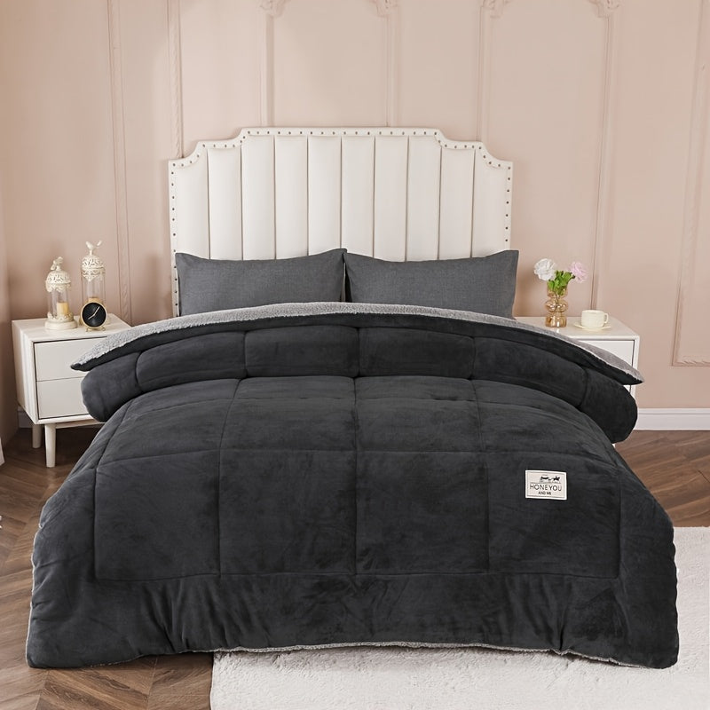 Extra Thick Fluffy Winter Comforter — Dulune