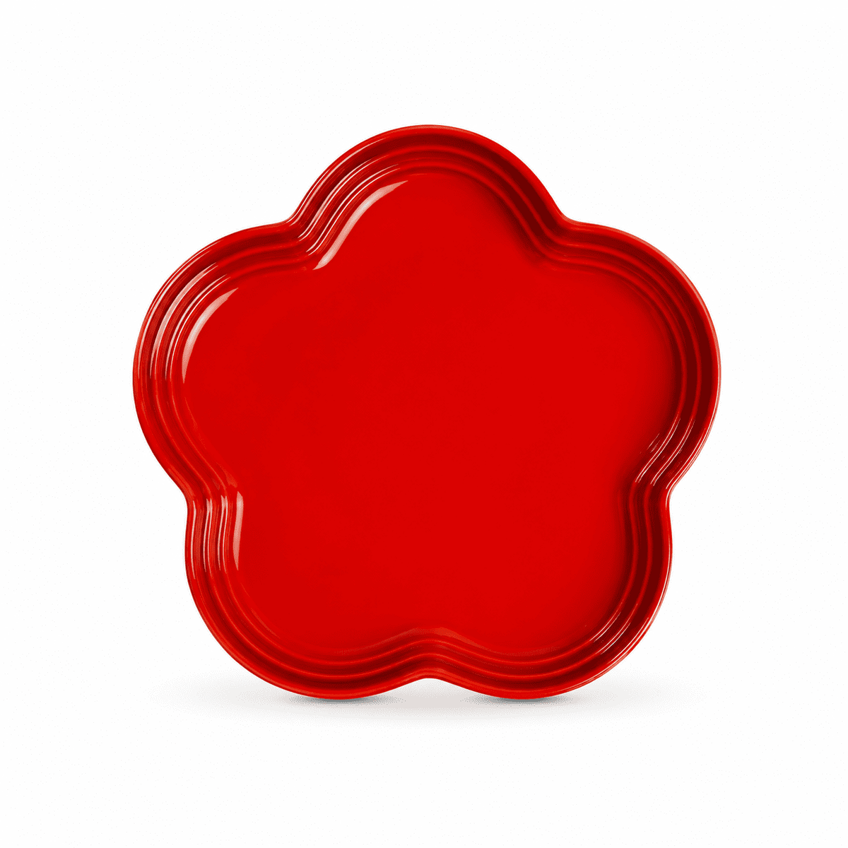 Floral Porcelain Dinner Plate, 9 in — Dulune