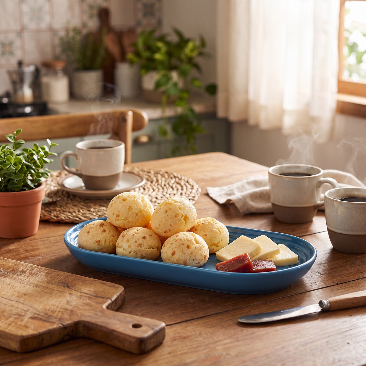 Handmade Ceramic Oval Serving Platter — Dulune