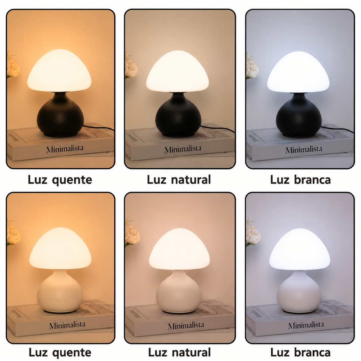 Mushroom LED Table Lamp — Dulune