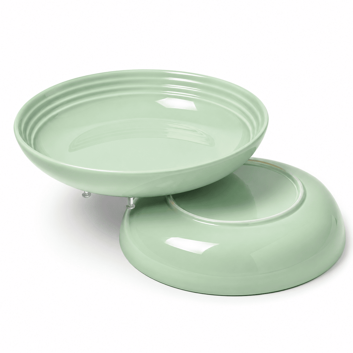 Retro Porcelain Plate, 8.7 in — Dulune