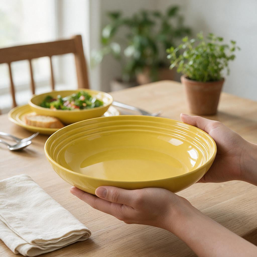 Retro Porcelain Plate, 8.7 in — Dulune