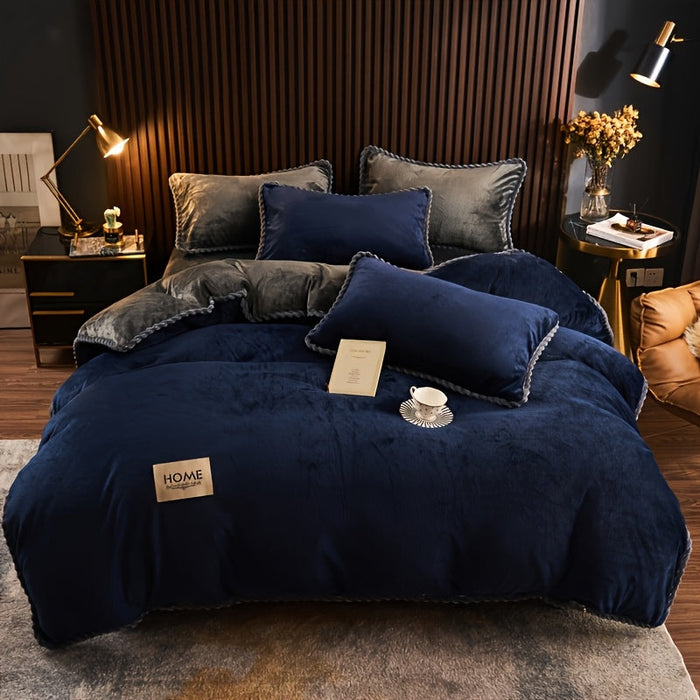 Reversible Double-Sided Duvet Cover