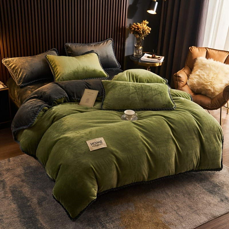 Reversible Double-Sided Duvet Cover — Dulune