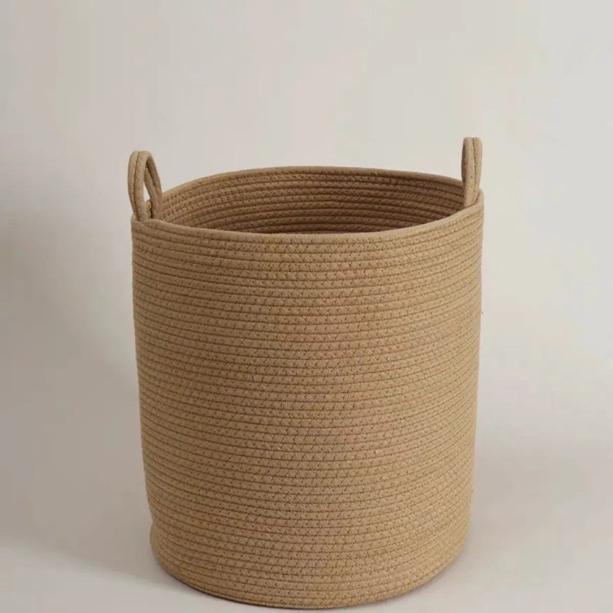 Round Cotton Rope Planter Basket — Dulune