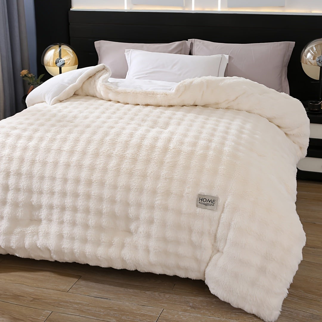Warm Double-Sided Fleece Comforter — Dulune