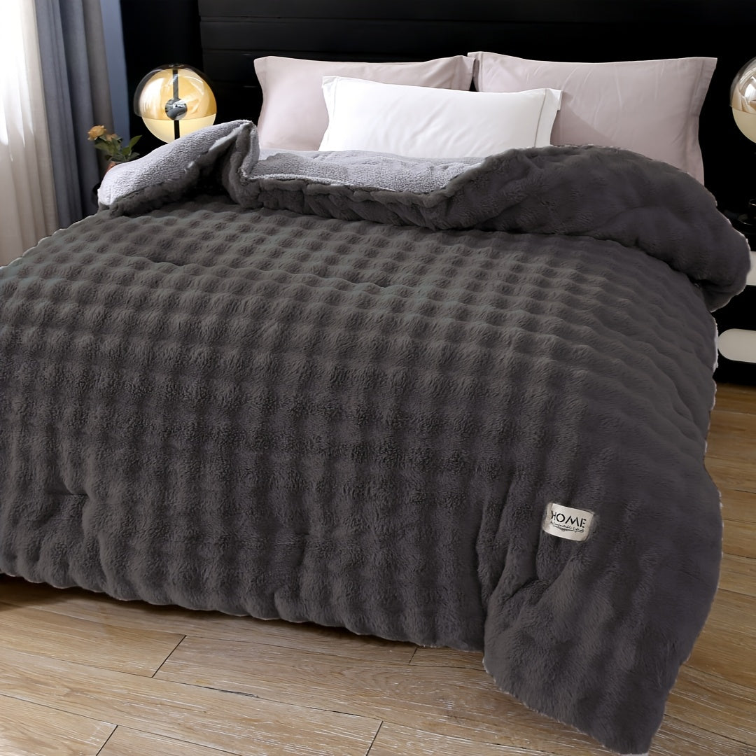 Warm Double-Sided Fleece Comforter — Dulune