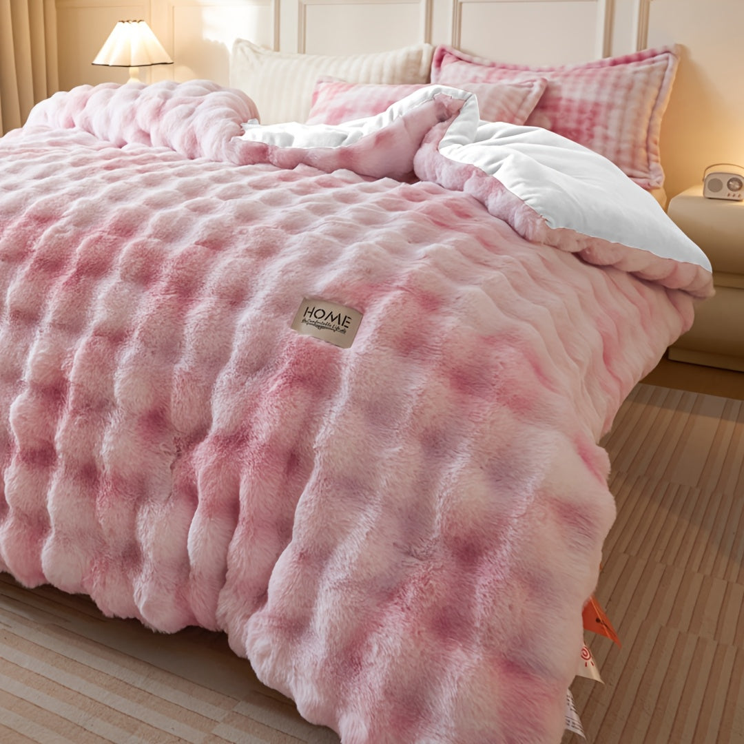 Warm Double-Sided Fleece Comforter — Dulune