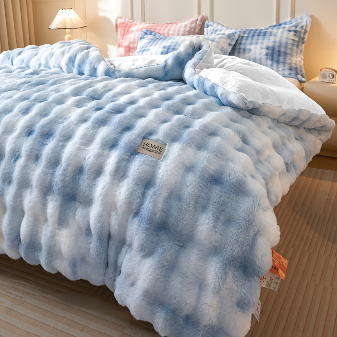 Warm Double-Sided Fleece Comforter — Dulune