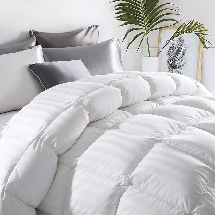 White Hotel-Style Comforter